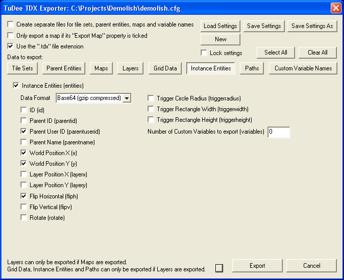 Instance Entities Instance Entities
